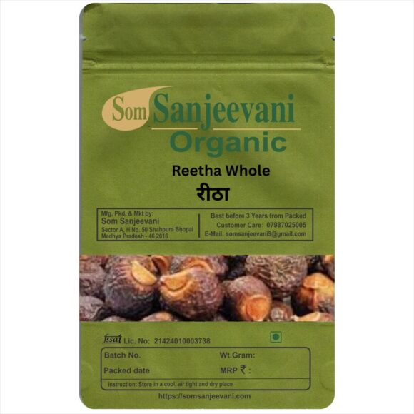 Reetha Whole-Natural-असली-Som Sanjeevani Organic