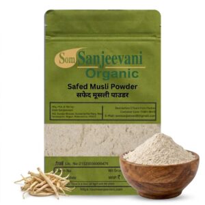 Safed Musli Root Powder|Siva Musli Podi|Shweta Musli Som Sanjeevani Organic For Boost Stamina|Strength&Overall Vitality