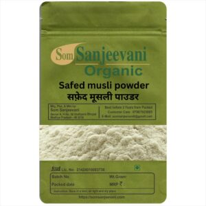 Safed Musli Root Powder-Natural-असली-Som Sanjeevani Organic