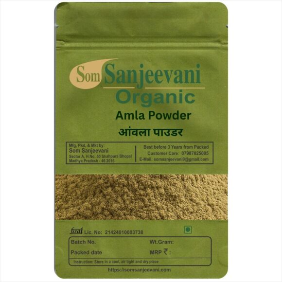 Amla Powder Seedless-Som Sanjeevani Organic