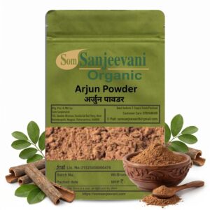 Som Sanjeevani Organic Arjuna|Bark Powder|Support for Heart Health & Vitality