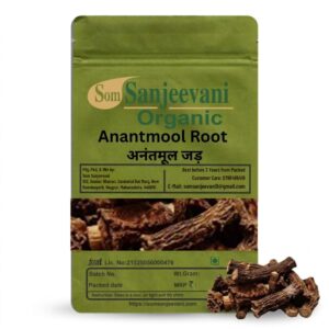 Anantmool Root Som Sanjeevani Organic For|Supports Skin Health & Cooling Wellness Support