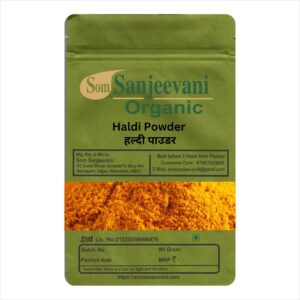 Turmeric Powder-Natural-असली-Som Sanjeevani Organic