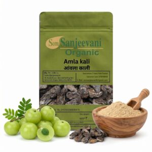 Som Sanjeevani Organic Amla Kali Dry Seedless|Tangy Boost For Everyday Health