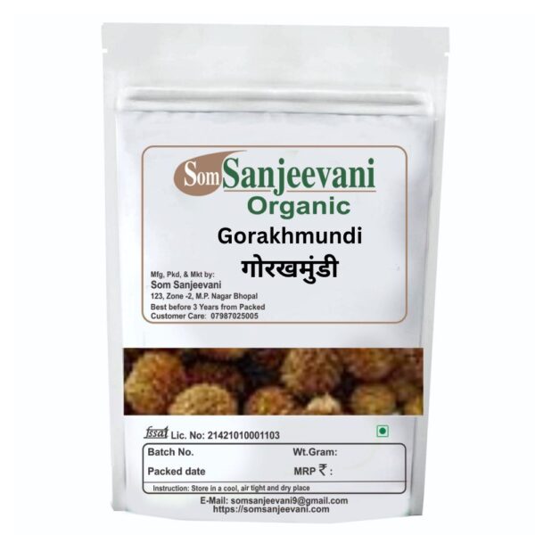 Som Sanjeevani Organic Gorakhmundi -गोरखमुंडी-With 100g Multani Mitti Powder