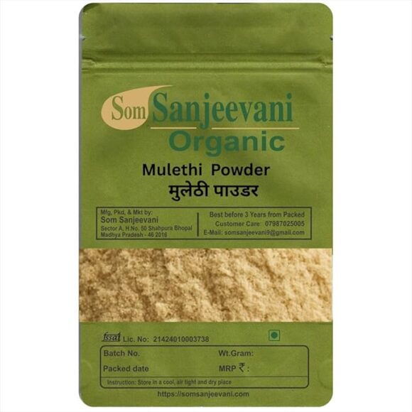 Mulethi Yastimadhu Powder-Som Sanjeevani Organic