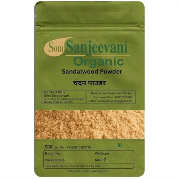 Sandalwood Chandan Powder-Som Sanjeevani Organic