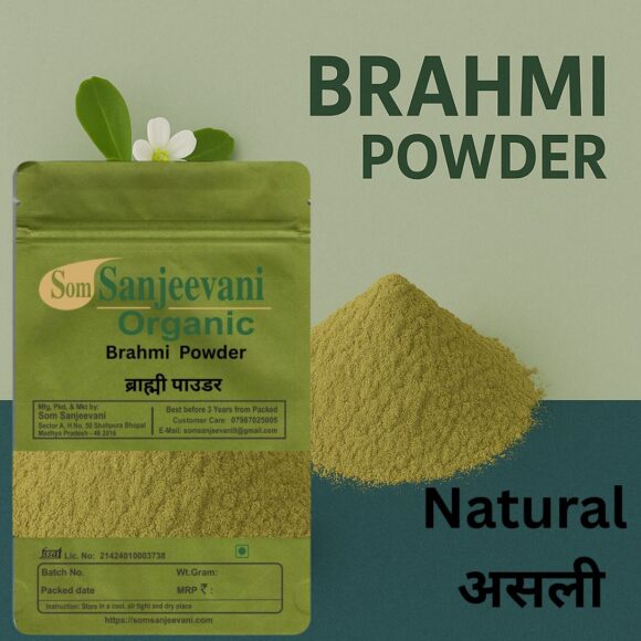 Brahmi Powder-Som Sanjeevani Organic - Image 2