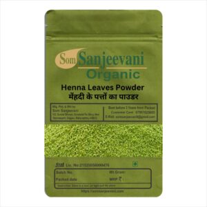 Henna Leaves Powder-Natural-असली-Som Sanjeevani Organic