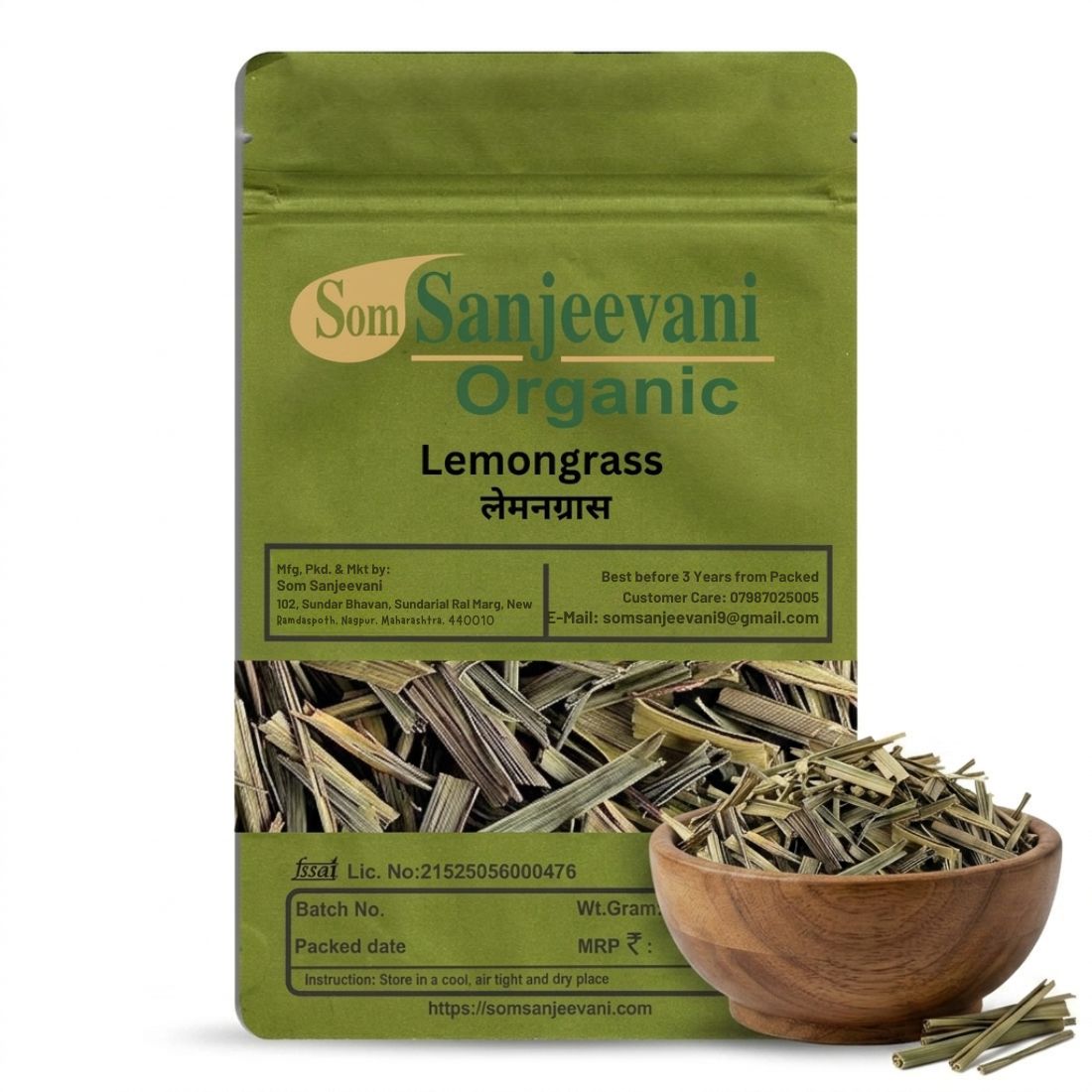 Lemongrass Som Sanjeevani Organic For|Natural|असली|प्राकृतिक
