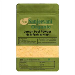 Lemon Peel Powder-Som Sanjeevani Organic