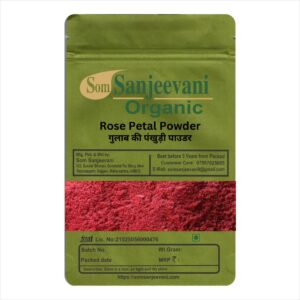 Rose Petals Powder-Natural-असली-Som Sanjeevani Organic
