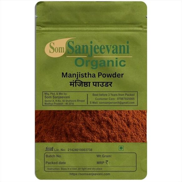 Manjistha Powder-Som Sanjeevani Organic