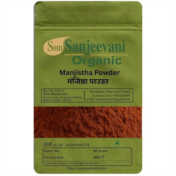 Manjistha Powder-Som Sanjeevani Organic