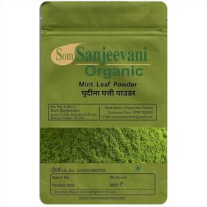 Pudina Mint Leaves Powder-Som Sanjeevani Organic