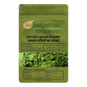 Amrud Guava Leaves Powder-Natural-असली-Som Sanjeevani Organic