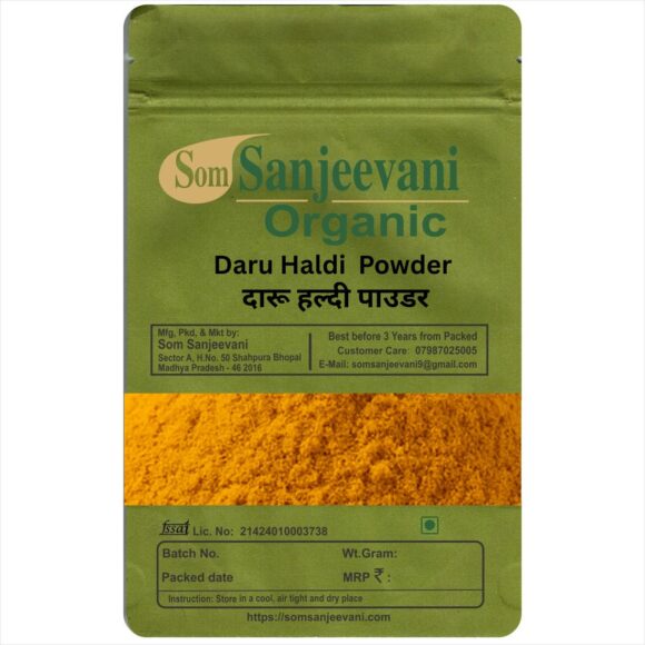 Daru Haldi Powder-Som Sanjeevani Organic