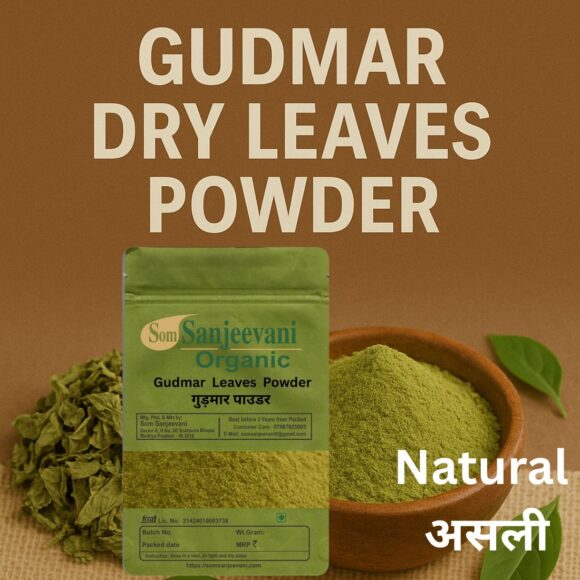 Gudmar Leaves Powder-Som Sanjeevani Organic - Image 2