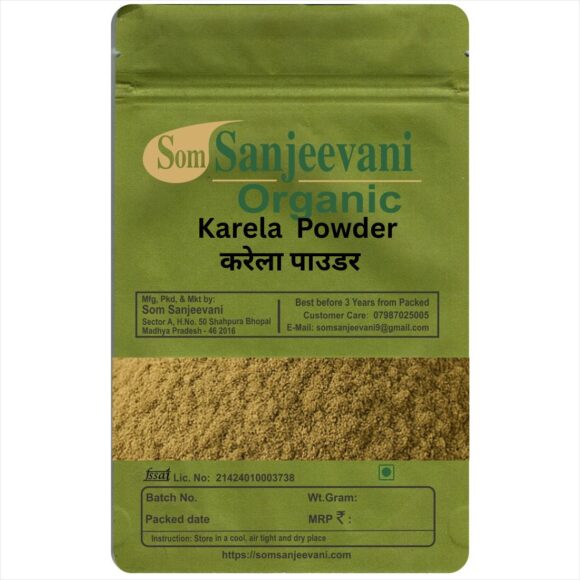 Karela Leaves Powder-Som Sanjeevani Organic