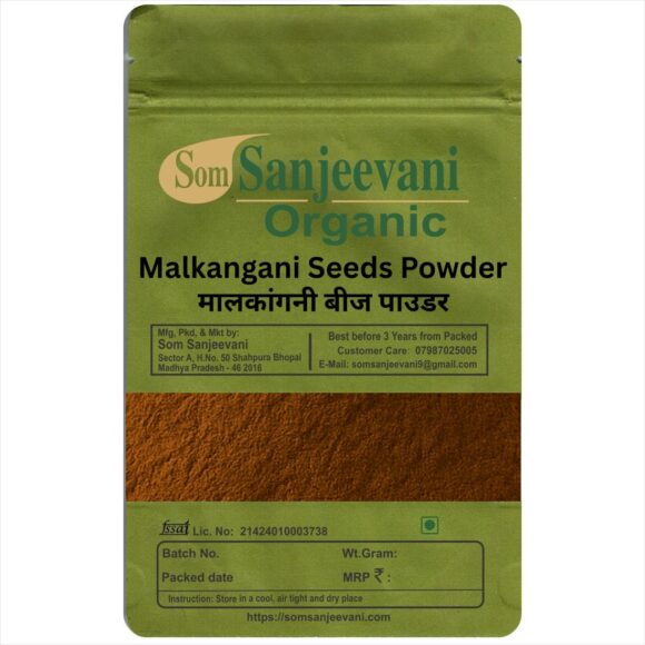 Malkangani Seed Powder-Som Sanjeevani Organic