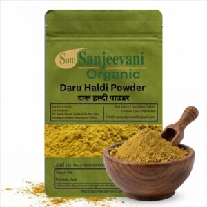 Daru Haldi Powder Som Sanjeevani Organic For-Natural-असली-प्राकृतिक