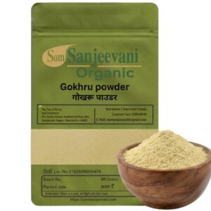 Gokhru Seeds Powder Som Sanjeevani Organic For -Natural-असली-प्राकृतिक