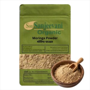 Moringa Powder Som Sanjeevani Organic For|Natural|Prakritik|असली|प्राकृतिक