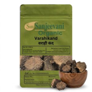 Varahi kand|Indian Yam|Air Potato Root|Som Sanjeevani Organic Herbal Support for Digestion Daily Wellness & Ayurvedic Care