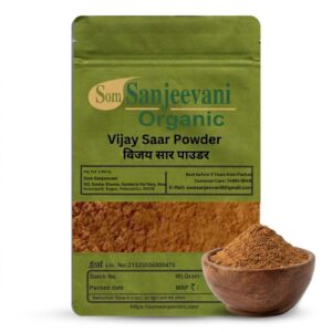 Vijay Saar Powder|Indian kino tree|Malabar kino Som Sanjeevani Organic For Promotes Digestive Health