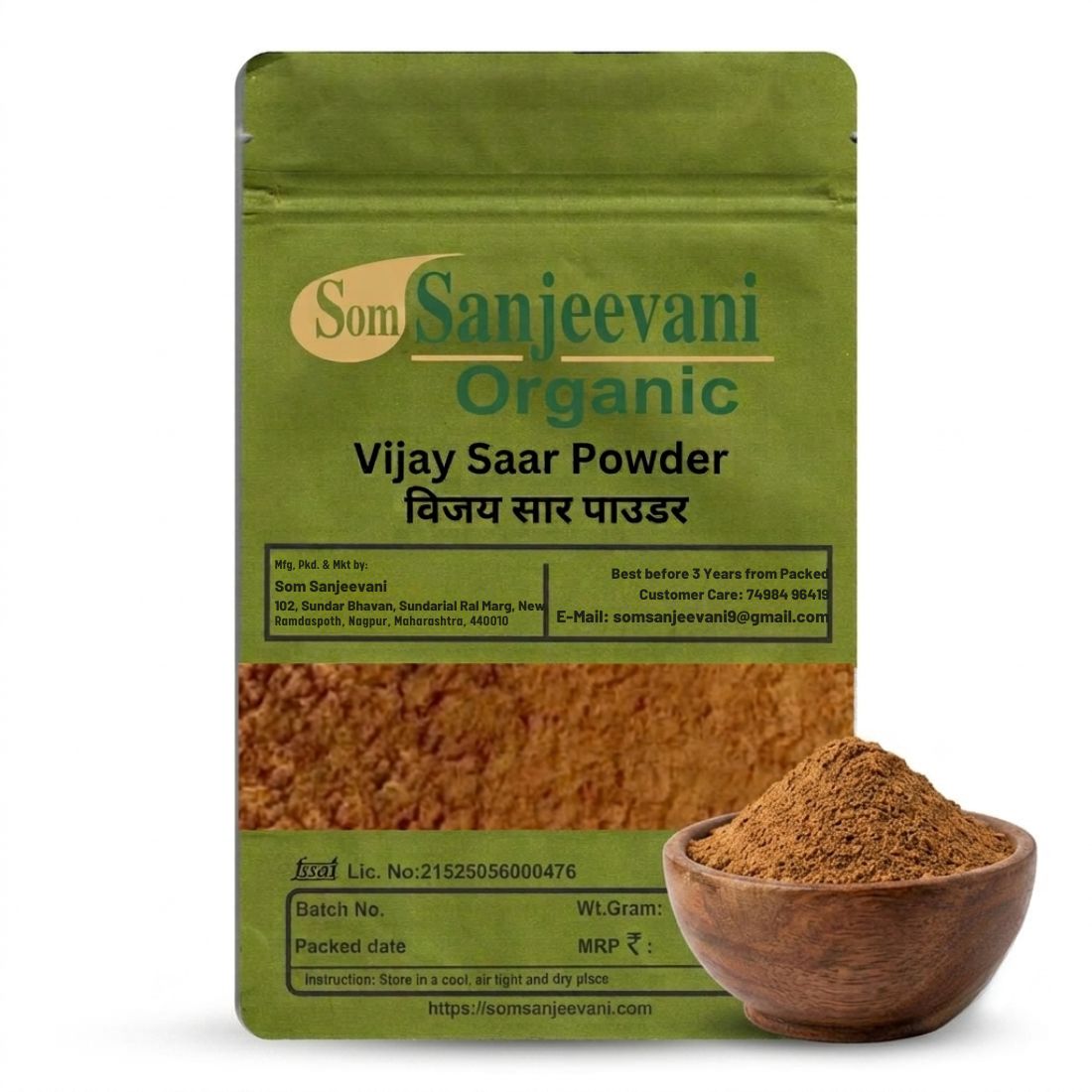 Vijay Saar Powder|Indian kino tree Som Sanjeevani Organic|Original