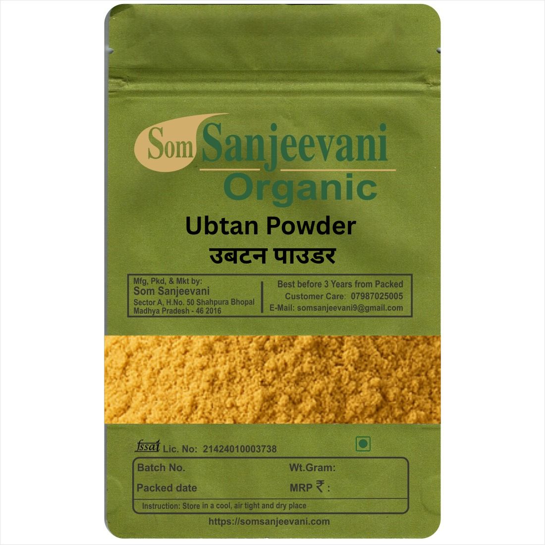 Ubtan Powder-Som Sanjeevani Organic