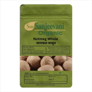 Jayfal Whole Nutmeg-Natural-असली-Som Sanjeevani Organic