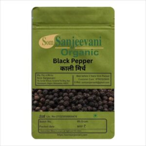 Black Pepper Whole Kali Mirch-Natural-असली-Som Sanjeevani Organic