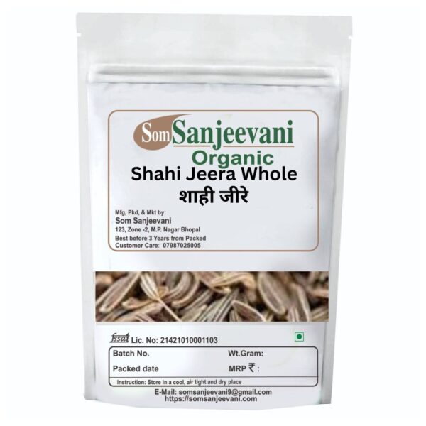 Shahi Jeera Whole-Natural-Pure-No Mixing-Som Sanjeevani Organic