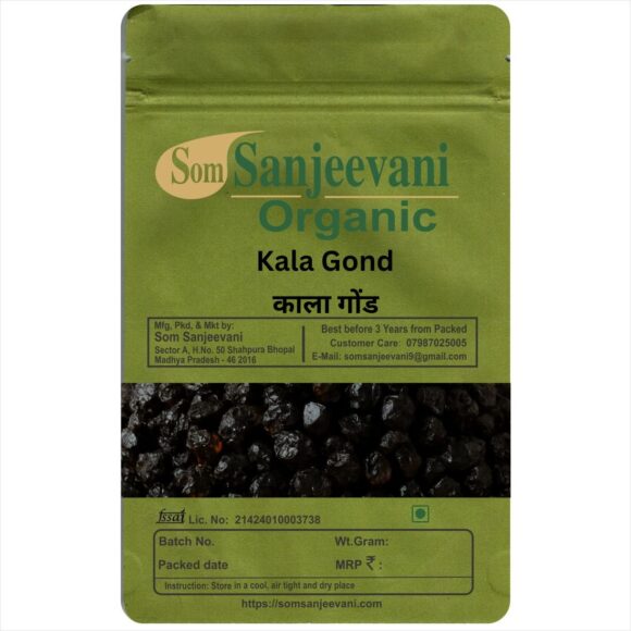 Gond Kala Black Gum -Som Sanjeevani Organic