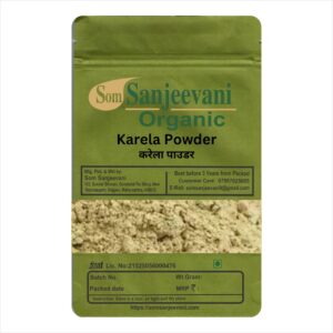 Karela Powder-Natural-असली-Som Sanjeevani Organic