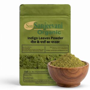 Indigo Leaves Powder Som Sanjeevani Organic For|Natural|असली|प्राकृतिक