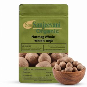 Jayfal Whole Nutmeg Som Sanjeevani Organic For-Natural-असली-प्राकृतिक