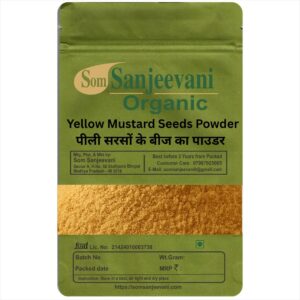 Yellow Mustard Seeds Powder-Som Sanjeevani Organic