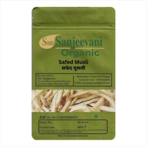 Safed Musli Root-Natural-असली-प्राकृतिक-Som Sanjeevani Organic