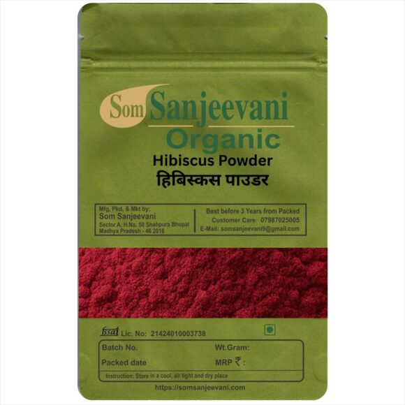 Hibiscus Powder-Som Sanjeevani Organic