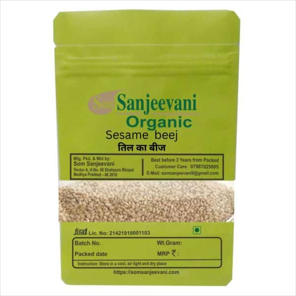 Sesame Seeds - Natural -Pure-No Mixing-Som Sanjeevani Organic