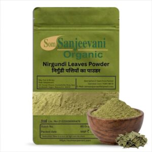 Nirgundi Leaves Powder Som Sanjeevani Organic For-Naturalअसली-प्राकृतिक