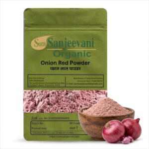 Red Onion Powder Som Sanjeevani Organic For -Natural-असली-प्राकृतिक