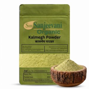 Kalmegh Chirata Powder Som Sanjeevani Organic Traditional Herbal Support, Straight from Nature