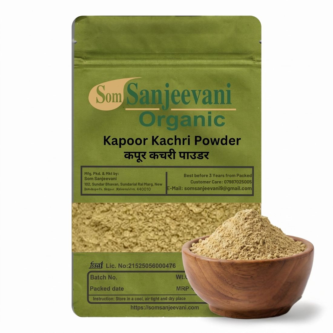 Kapoor kachri Powder Som Sanjeevani Organic For-Natural-असली-प्राकृतिक