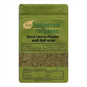Black Henna Powder-Natural-असली-Som Sanjeevani Organic