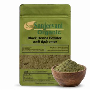 Black Henna Powder Som Sanjeevani Organic For|असली|प्राकृतिक