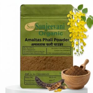 Som Sanjeevani Organic Amaltas Phali Powder|Supports Healthy Skin & Overall Wellness