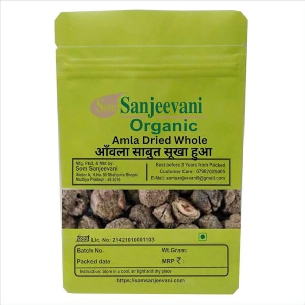 Amla rich in vitamin C- improve skin and eye health-Pure-Natural-Som Sanjeevani Organic